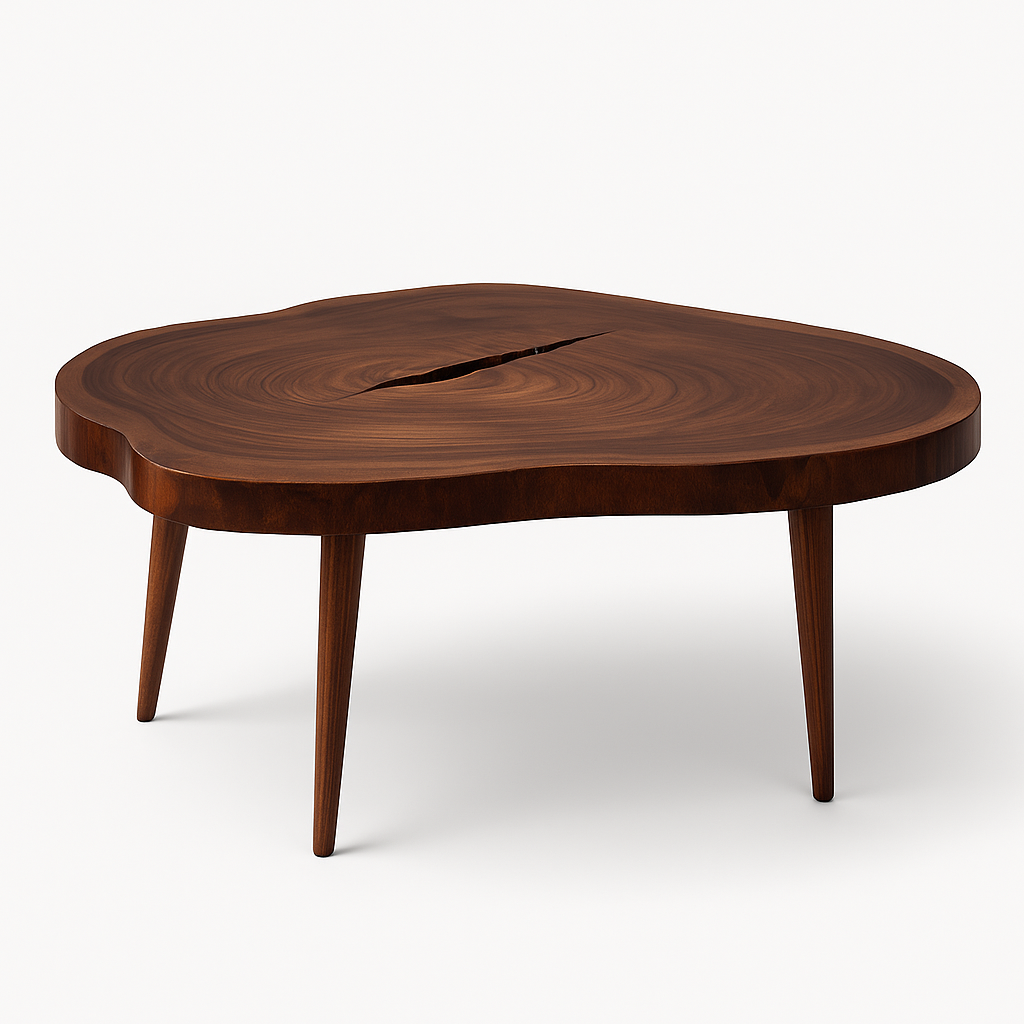 Wave Solid Wood Coffee Table