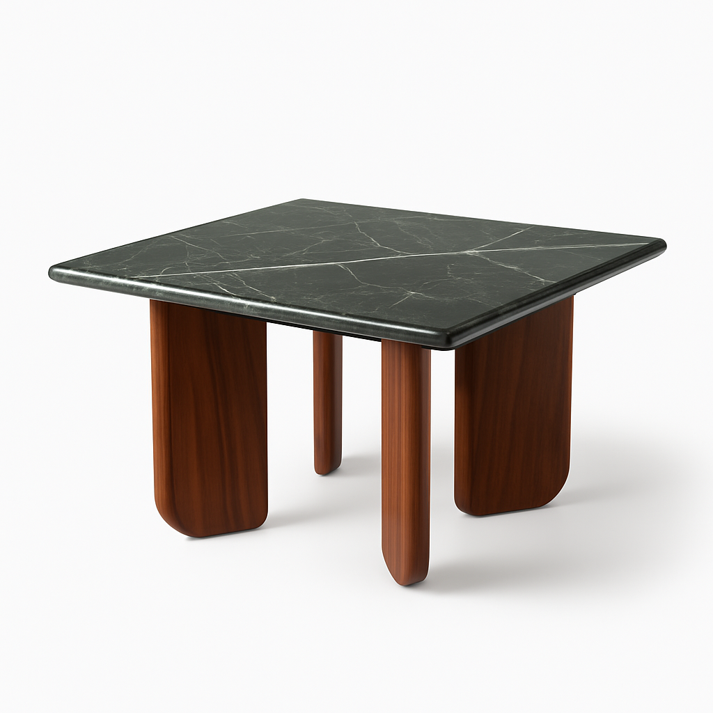 Midnight Verde Square Table