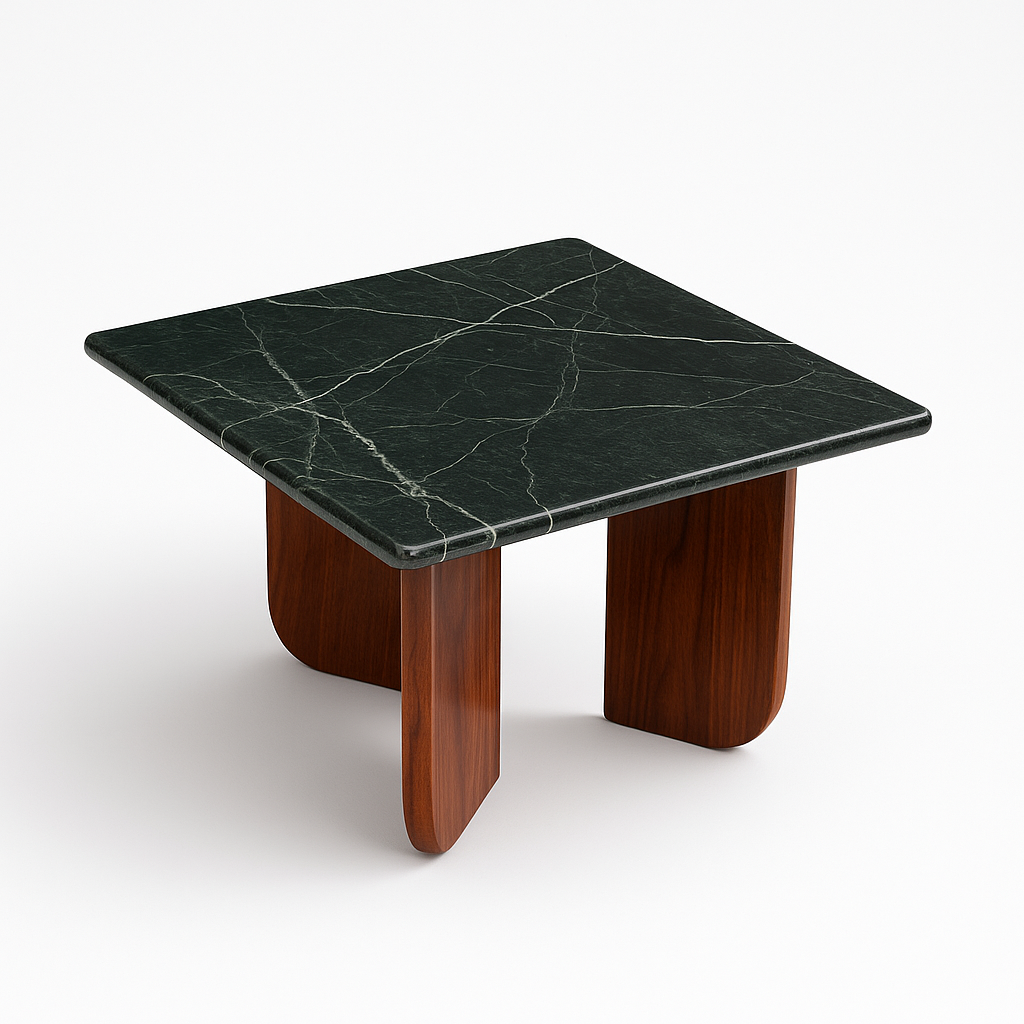 Midnight Verde Square Table