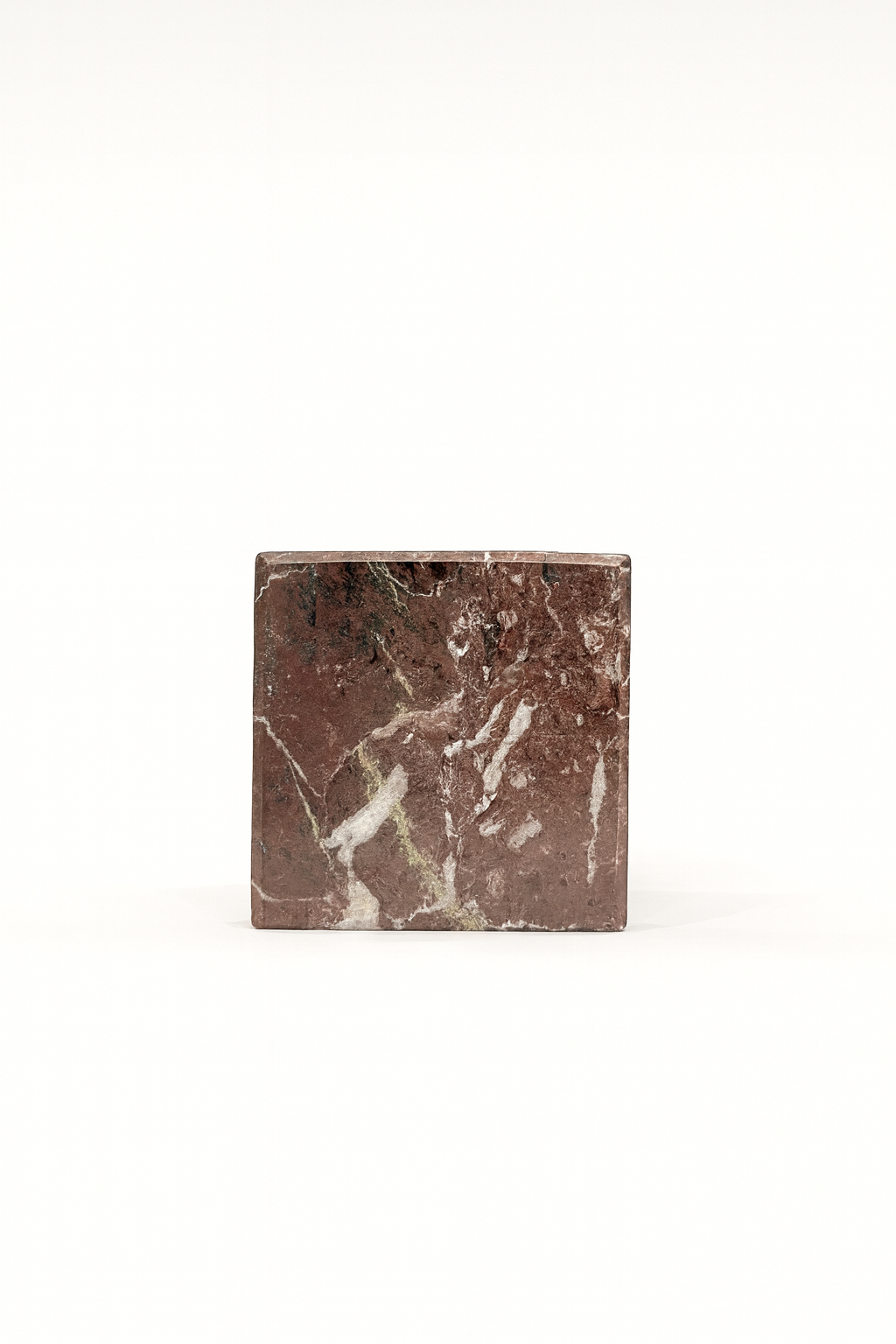 Red Marble Coasters (Set of 6)