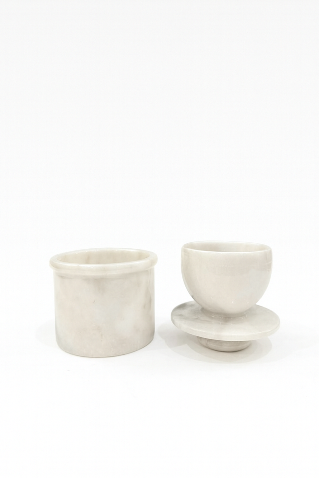 Butter Keeper (White Marble)