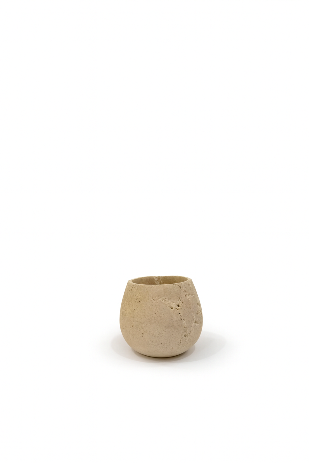 Q Tip Holder (Travertine)