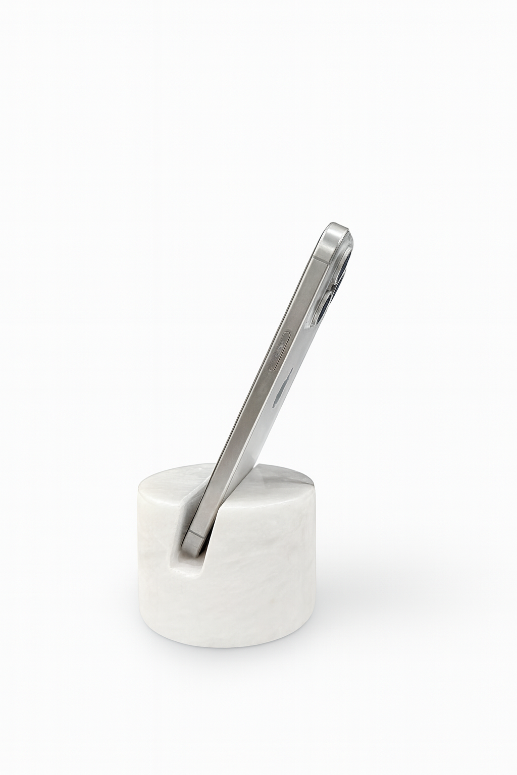 Phone Holder (White Marble)