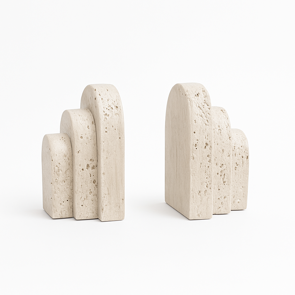 Bookend (Travertine)