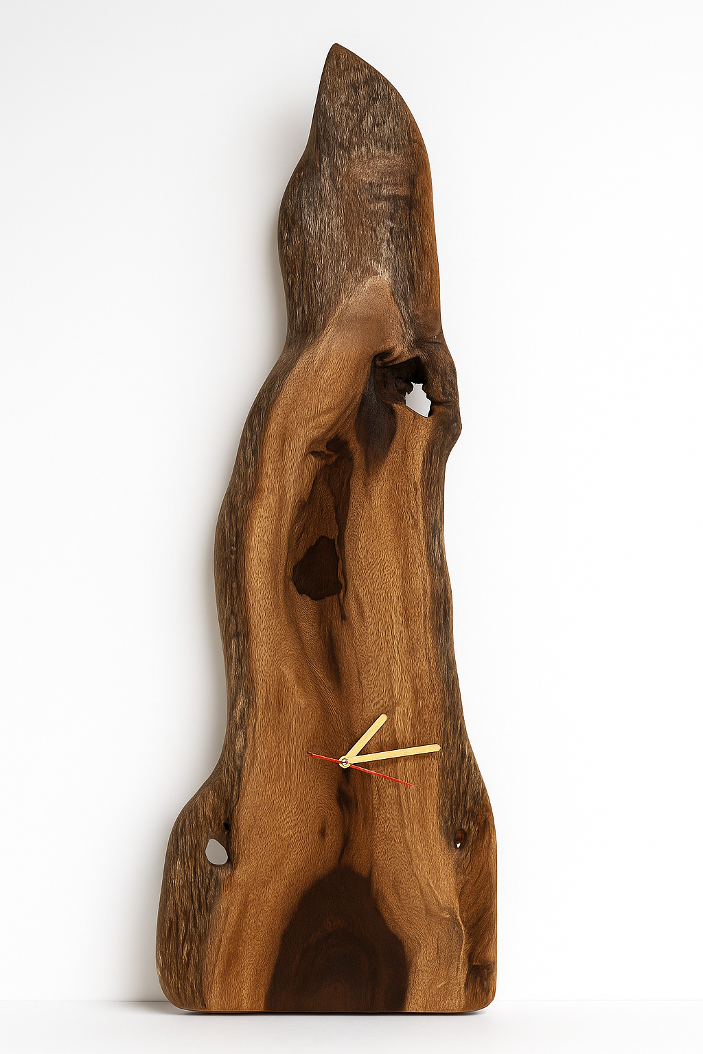 Woodland Rise Solid Wood Clock