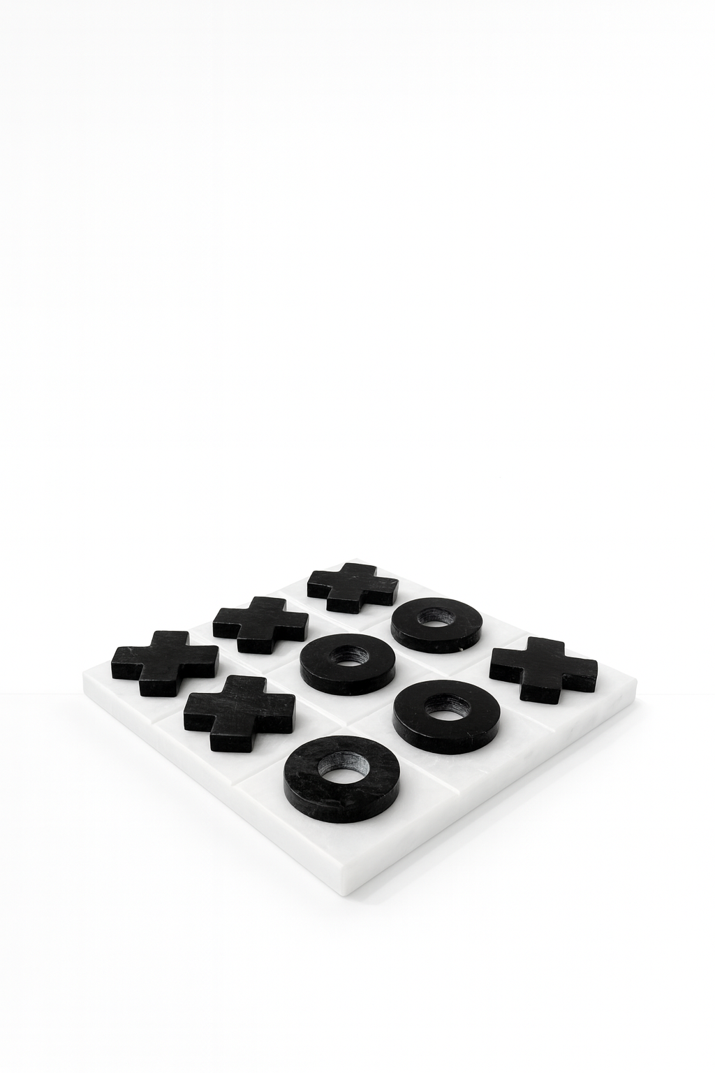 Tic Tac Toe (White & Black)