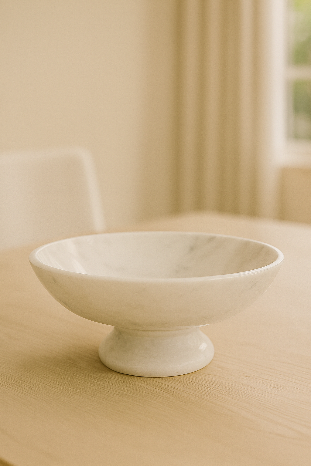 White Marble Bowl