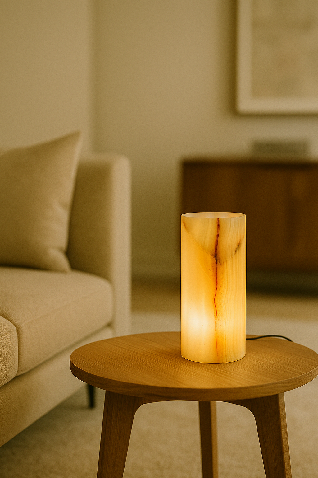 Onyx Pillar Lamp